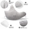 BESLKB Rotator Cuff Pillow - Shoulder Surgery Pillow - Side Sleeper Pillow for Neck and Shoulder Pain Relief, Post Shoulder Support (Grey)