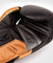 Venum Unisex Adult Elite Evo Boxing Gloves, Black/Bronze, 14oz US