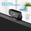 papalook Webcam 1080P, AF925 Autofocus Web Camera Full HD Video Stream, 65° Viewing Angle, Noise Canceling Microphone, Works with OBS, Skype, YouTube, Twitch, for PC/Mac/Laptop/Desktop/MacBook