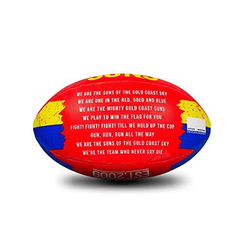 Sherrin AFL Gold Coast Suns Song Ball