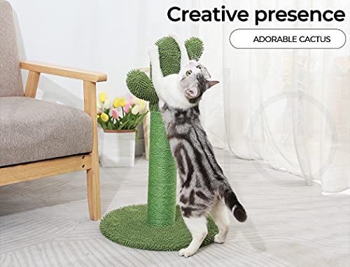 Cactus Cat Scratching Posts Pole Tree Kitten Climbing Scratcher Furniture Toys