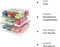 Fridge Clear Organizer Bins Stackable - 10 Pack Refrigerator Organizer Bins with Lids, BPA-Free Produce Fruit Storage Containers for Storage Clear for Food, Drinks, Vegetable Storage