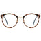 SOJOS Round Anti Blue Light Blocking Glasses Women Computer Eyeglasses Ashely brown Size: Middle