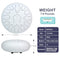 MUSCELL Steel Tongue Drum 12 Inches 13 Notes, Hand Drum with Bag, Music Book, Drumsticks, Mallet Holder and Finger Paddles, Thickened Carbon Steel, Continuous Echo for Meditation or Yoga (White)
