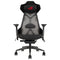 ASUS ROG Destrier Ergonomic Gaming Chair, 2-Way headrest 40°, 2-Way Lumbar, 2-Way armrest 360°, Adjustable seat Depth and Height, Recline 4 Lock Angles, Mobile Gaming Mode, Aluminum Frame, mesh