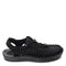 KEEN Male Uneek Black Size 11 US Sandal