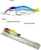 WANBY Artificial Silicone Soft Bait Set Luminous Swimbait Shrimp Fishing Lure with Hooks Fishing Tackle Freshwater/Saltwater (10Pcs)