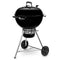 Weber Master-Touch Charcoal Barbecue - 57cm Black - Enjoy the Distinct Flavour of a Charcoal or Smoked BBQ with the Weber Master-Touch Charcoal BBQ Grill