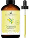 Handcraft Lemon Essential Oil - Huge 4 OZ - 100% Pure & Natural - Premium Therapeutic Grade with Premium Glass Dropper