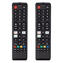 【Pack of 2】 New Universal Remote for All Samsung TV Remote, Replacement Compatible with All Samsung Smart TV, LED, LCD, HDTV, 3D, Series TV