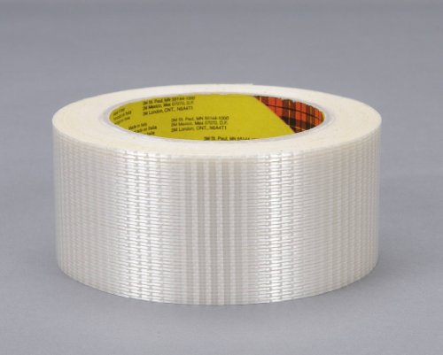 Scotch Bi-Directional Filament Tape 8959 Transparent, 50 mm x 50 m (Pack of 1)