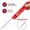 ThermoPro TP03 Digital Meat Thermometer for Cooking Kitchen Food Candy Instant Read LCD Thermometer with Backlight and Magnet for Oil Deep Fry BBQ Grill Smoker Thermometer