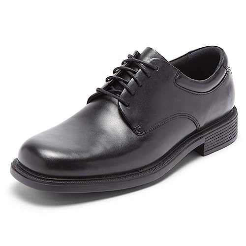 ROCKPORT Men's Margin Oxford,Black,12 W US