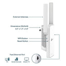 TP-Link AC1200 WiFi Extender (RE315), Covers Up to 1500 Sq.ft and 25 Devices, 1200Mbps Dual Band WiFi Booster with External Antennas, WiFi Repeater, Supports OneMesh