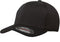 Flexfit Ultrafibre Airmesh Fitted Cap, Black, Small-Medium