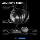 SteelSeries Arctis Nova Pro Wireless + Bluetooth - PC, PlayStation & Switch - Active Noise Cancellation - Dual 36+ Hour Battery System - AI-Powered Noise-Cancelling ClearCast Gen 2 Microphone