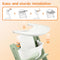 Baby High Chair Tray Compatible with Stokke Tripp Trapp Chair, Made with BPA-Free Plastic, Convenient to Use and Clean Smooth Surface More Suction Power