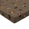 Ambesonne Dog Lover Fitted Sheet, Repetitive Pattern of Pet Heads Paw Prints and Bones, Bed Cover with All-Round Elastic Deep Pocket for Comfort, Twin XL Size, Brown Beige