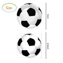Fenghu Soccer Birthday Party Supplies Football Party Tableware Set, 20 Plates and 20 Napkins, Soccer Theme Birthday Party Decorations