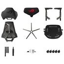 ASUS ROG Destrier Ergonomic Gaming Chair, 2-Way headrest 40°, 2-Way Lumbar, 2-Way armrest 360°, Adjustable seat Depth and Height, Recline 4 Lock Angles, Mobile Gaming Mode, Aluminum Frame, mesh