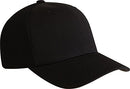 Flexfit Ultrafibre Airmesh Fitted Cap, Black, Small-Medium