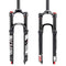 【AU Stock】 26/27.5/29 Travel 120mm MTB Air Suspension Fork, Rebound Adjust 1 1/8 Straight Tube QR 9mm Manual Lockout XC AM Ultralight Mountain Bike Front Forks