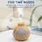 SISETOP Oil Diffuser, 400ML Essential Oil Diffuser, 6 in 1 Diffuser & Humidifier with 3 Mist Modes & 5 Timers, Intermittent Mode Up to 24H+, 14 Colors Mood Light, 5 Layer Safety Protection, BPA Free for Baby, Kids, Bedroom, Yoga, Gift Set