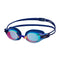 JEORGE Competition Swimming Goggles, Anti-fog UV-protection Mirrored Coating Racing or Training. (Blue)