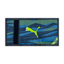 PUMA Kids' Rise Trifold Wallet, Navy/Green, One Size