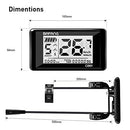 eBike Display C961 for BAFANG BBS01B BBS02B BBSHD Motor Electric Bike Bicycle Ebike Computer with PAS UART Protocol