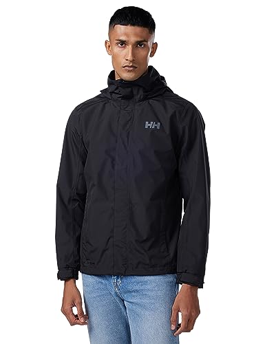 Helly-Hansen Men's Dubliner Jacket Raincoats, Black, Large US