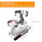 Julymoda Commercial Burger Press Maker,4 inch Hamburger Patty Maker Food-Grade Stainless Steel Hamburger Press Burger Machine Beef Pork Chicken Vegetarian Patties Maker with 500 Pcs Patty Papers