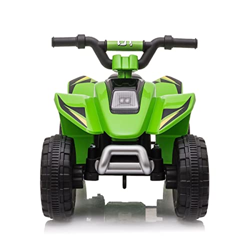 6V Kids Electric Car Ride On Toy Car ATV Quad Bike 4 Wheeler Green 72x40x45.5cm