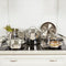 Cuisinart 77-11G Chef's Classic Stainless 11-Piece Cookware Set, Silver