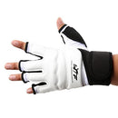 Amagogo Half-Finger Boxing Gloves/MMA Sandbag Fighting Sparring Gloves for Kid Adult - White, XS