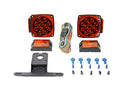 MaxxHaul 70205 Trailer Light Kit - 12V All LED, Left and Right Waterproof Submersible for Trailers, Boat Trailer Truck Marine Camper RV Snowmobile