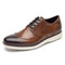 ROCKPORT Men's Garett Wingtip Oxford, Cognac, 9.5 US