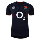 Umbro England 2023/24 Mens Alternate Replica Rugby Jersey Shirt Top Navy/Red