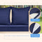 Huwena 6 Pcs Outdoor Deep Seat Chair Cushions Waterproof Patio Chair Cushions Set, Outdoor Cushions for Patio Furniture Replacement, Removable Back Cushion for Chair Sofa Couch(Navy Blue)