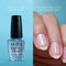 OPI Start to Finish, 3-in-1 Treatment, Base Coat, Top Coat, Nail Strengthener, Vitamin A and E, Vegan Formula, Long Lasting Shine, Up to 7 Days of Wear as Top Coat, Clear, 15ml