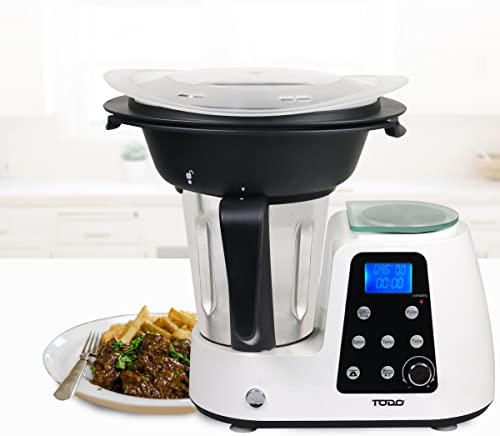 TODO Multifunction Food Processor Thermo Cooker Machine Mixer Blender Stainless Steel Scale Steamer