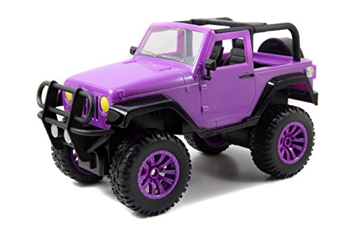 Jada Toys GIRLMAZING Big Foot Jeep R/C Vehicle (1:16 Scale), Purple