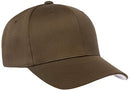 Flexfit Men's Wooly Combed Twill Fitted Baseball Cap, Olive, Large-X-Large