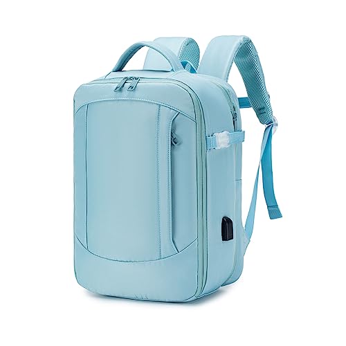 SPAHER Travel Backpack Ryanair Cabin Bag 40x20x25 Hand Luggage Backpack 15.6 Inch Laptop Backpack Hand Cabin Luggage Approved Carry On Bag Rucksack Flight Bag with USB 20L for Man Women