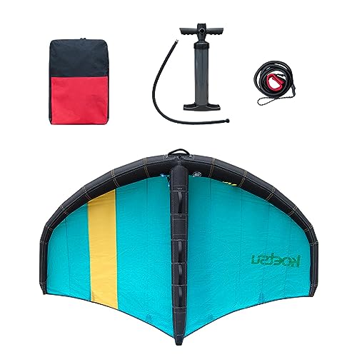 kowaku Inflatable Surfing Wing Handheld Surf Sail Paddle Board Wing Lightweight Surfing Foil Wing Windsurfing Sail for Surfing