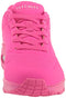 Skechers Women's Uno - Night Shades Sneaker, Hot Pink, US 8