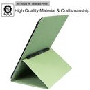 ZhaoCo Universal Case for Kindle Scribe ( The first Kindle for reading and writing) 10.2-inch / 10.3-inch Kobo Elipsa eReader 2021, Premium PU Leather Folio Cover with Pen Holder - Teal