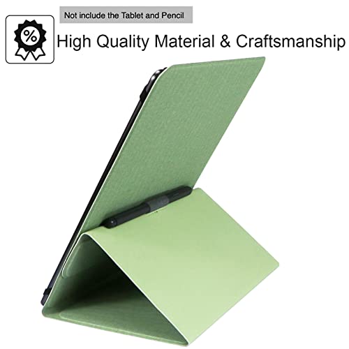 ZhaoCo Universal Case for Kindle Scribe ( The first Kindle for reading and writing) 10.2-inch / 10.3-inch Kobo Elipsa eReader 2021, Premium PU Leather Folio Cover with Pen Holder - Teal