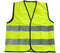 SagaSave 2 Pcs Children's Safety Vest, High Visibility Yellow Reflective Jacket for Kids, Teenagers (40 * 50CM)