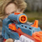 Nerf Elite 2.0 Motoblitz Blaster, 2 Blast Modes, Motorized 10-Dart Blasting & Airblitz 6 Darts at Once, 10 Dart Clip, 22 Elite Darts